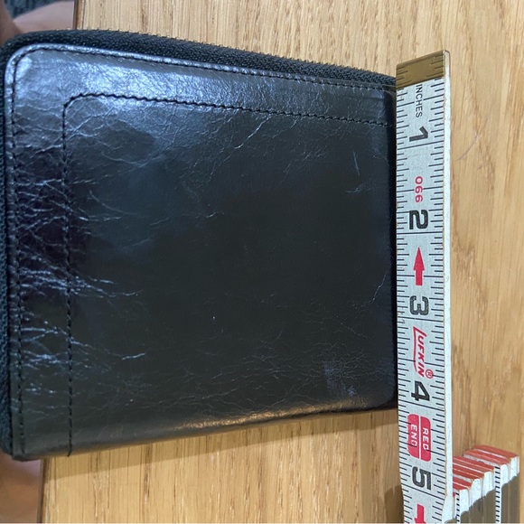 Trina Turk Black Leather Wallet - Picture 5 of 6